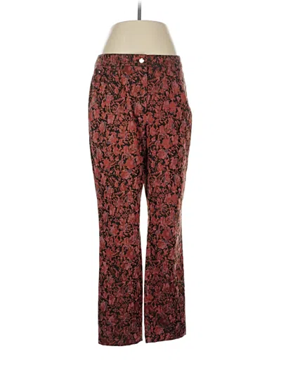 Pre-owned Carlisle Casual Pants In Red