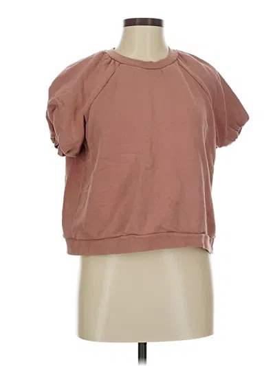 Pre-owned Madewell Sweatshirt In Pink