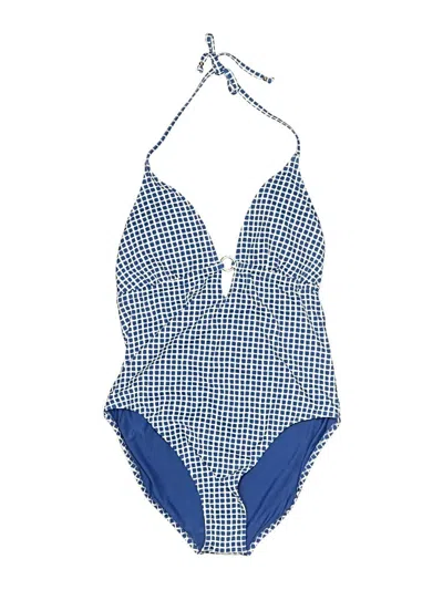 Vineyard Vines One Piece Swimsuit In Blue