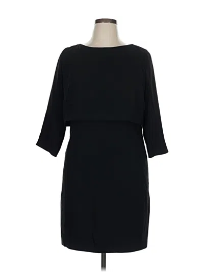 Pre-owned The Fold Casual Dress In Black