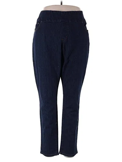 Pre-owned Chadwicks Jeggings In Blue