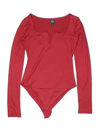 Pre-owned Wild Fable Bodysuit In Red