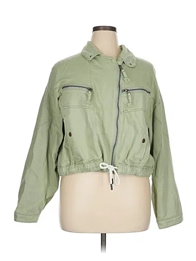 Pre-owned Pilcro Jacket In Green