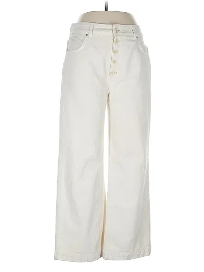 Pre-owned Reformation Casual Pants In White