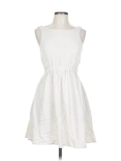Pre-owned Modern Citizen Casual Dress In White