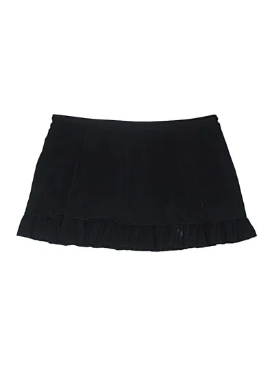 Pre-owned Lululemon Athletica Skort In Black