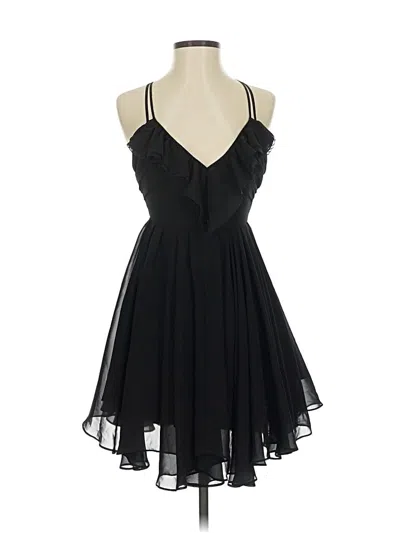 Pre-owned Guess Cocktail Dress In Black