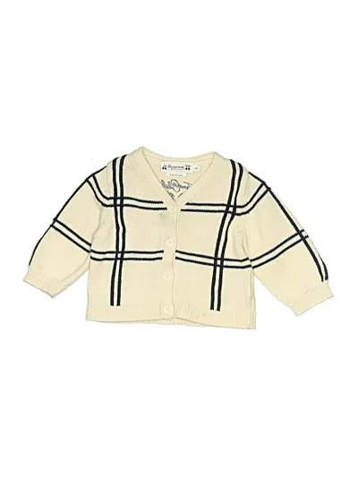 Pre-owned Bonpoint Babies' Cardigan Sweater In Yellow
