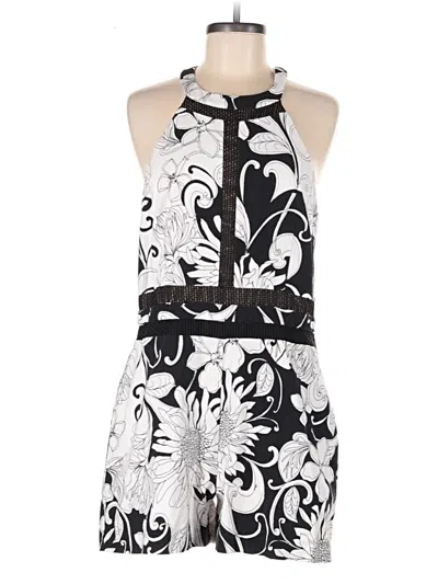 Pre-owned Trina Turk Romper In White