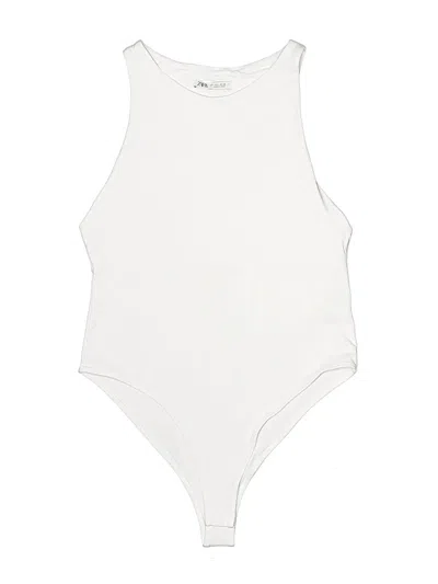Pre-owned Zara Bodysuit In White
