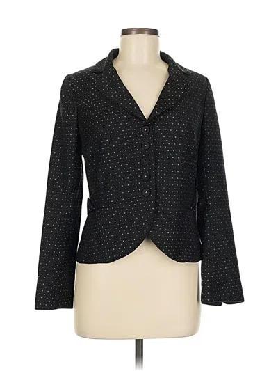 Pre-owned Rebecca Taylor Wool Blazer Jacket In Black