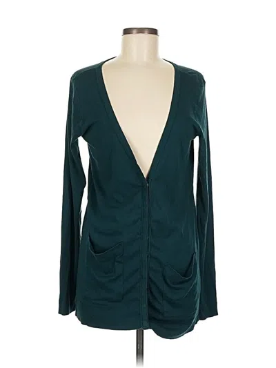 Pre-owned Michael Stars Cardigan Sweater In Blue