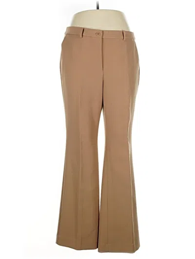 Pre-owned Talbots Dress Pants In Brown