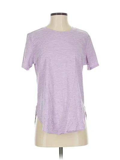 Pre-owned Skechers Active T-shirt In Purple