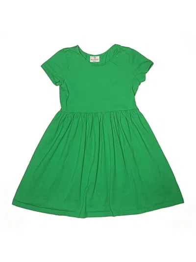 Pre-owned Hanna Andersson Kids' Dress In Green