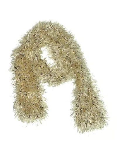 Pre-owned Unbranded Scarf In White