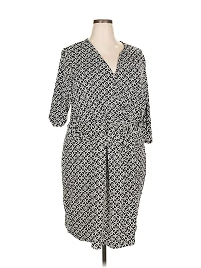 Pre-owned Talbots Casual Dress In Gray