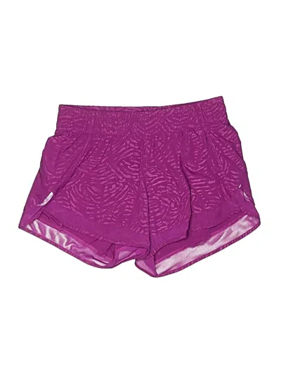Pre-owned Athleta Athletic Shorts In Purple