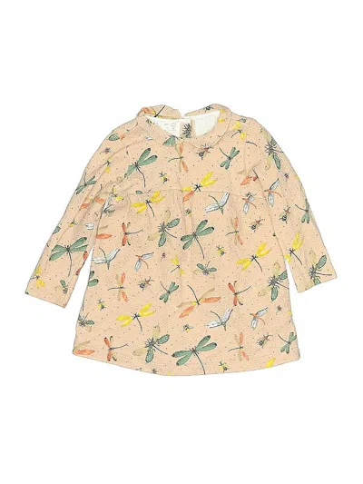 Pre-owned Zara Baby Kids' Dress In Brown