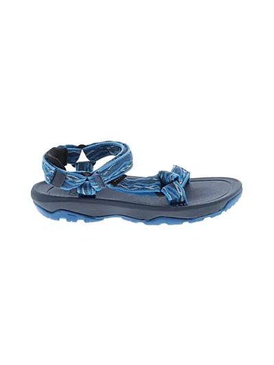 Pre-owned Teva Kids' Sandals In Blue