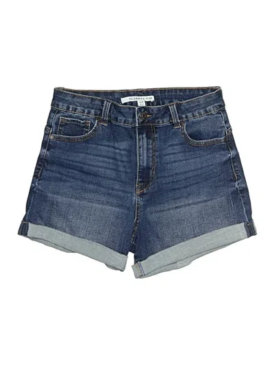 Pre-owned Celebrity Pink Denim Shorts In Blue