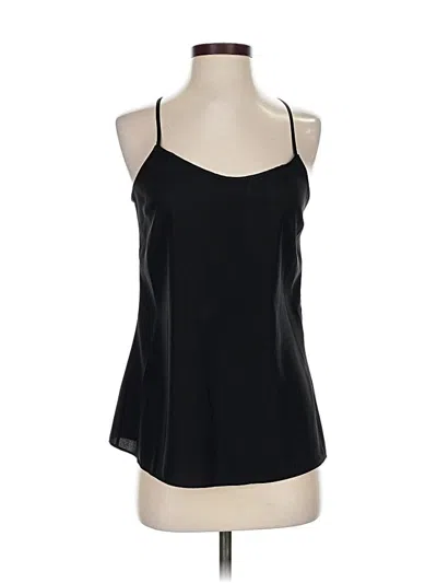 Pre-owned J.crew Factory Store Sleeveless Top Black Halter Neckline Tops