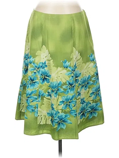 Pre-owned Nygard Formal Skirt In Green