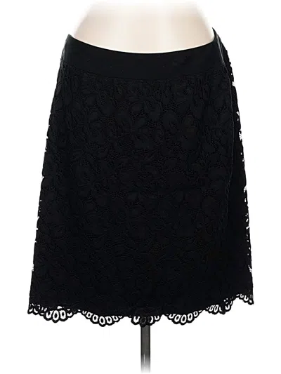 Pre-owned Jjill Formal Skirt In Black