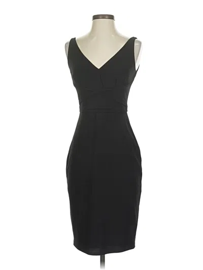 Pre-owned Laundry By Shelli Segal Cocktail Dress In Black