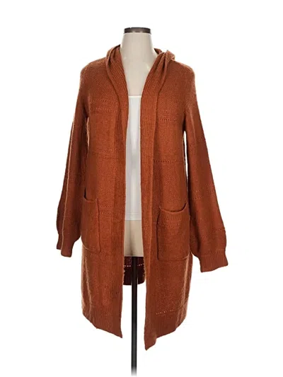 Pre-owned Bibi Cardigan Sweater In Brown