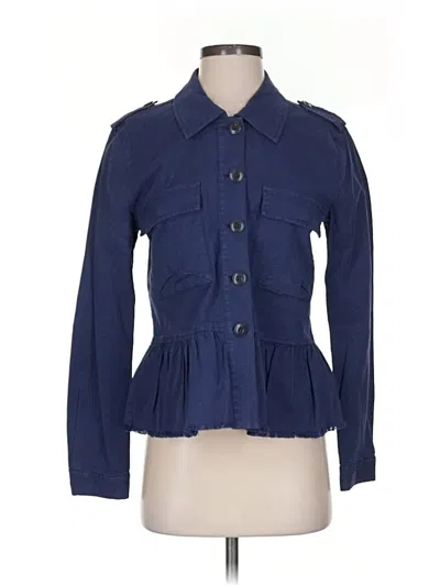 Pre-owned Lucky Brand Jacket In Blue