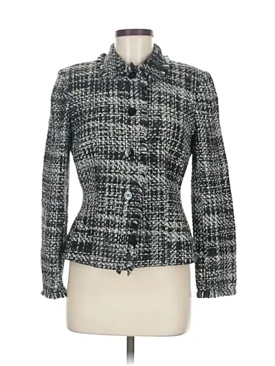 Pre-owned Tahari By Asl Jacket In Gray