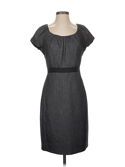 Pre-owned Tahari Casual Dress In Gray