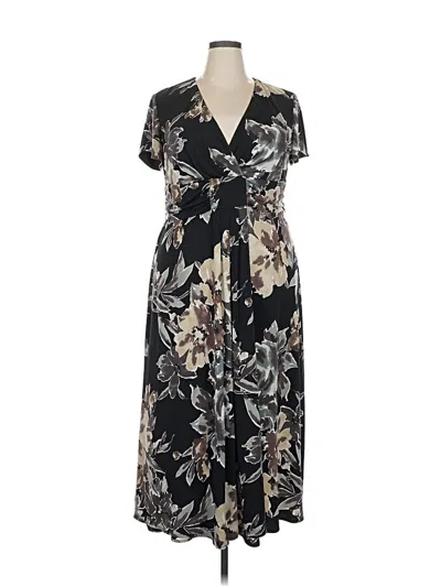 Pre-owned Coldwater Creek Casual Dress In Black