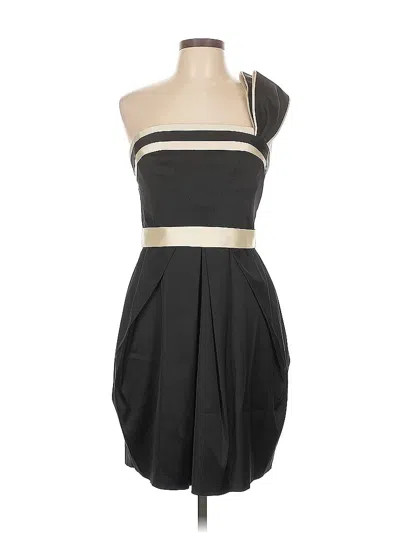 Pre-owned Bcbgmaxazria Cocktail Dress In Black