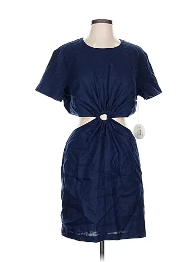 Pre-owned Staud Casual Dress In Blue