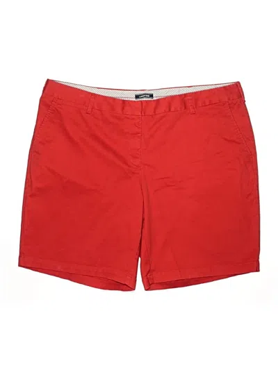 Pre-owned Lands' End Shorts In Red