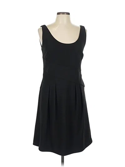 Pre-owned Ann Taylor Casual Dress In Black