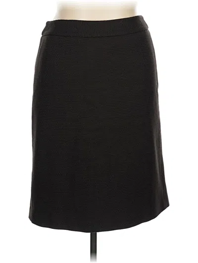 Pre-owned Ann Taylor Casual Skirt In Black