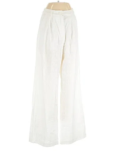 Weworewhat Casual Pants In White