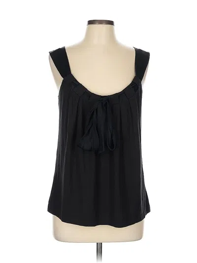 Pre-owned Nanette Lepore Sleeveless Blouse In Black
