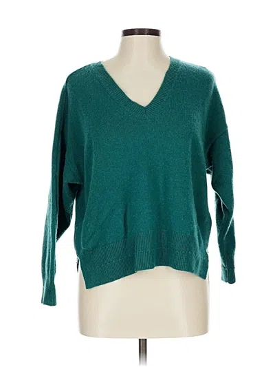 Pre-owned Ba&sh Cashmere Pullover Sweater In Blue