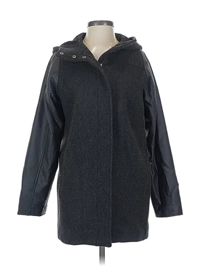 Pre-owned Emerson Fry Wool Coat In Black