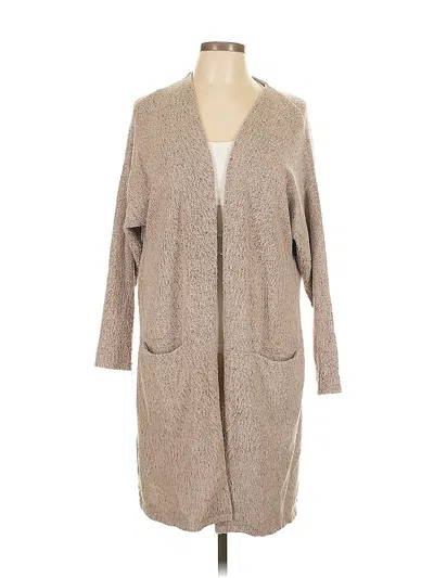 Pre-owned 14th & Union Cardigan Sweater In Brown
