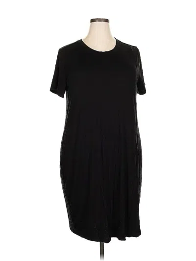 Pre-owned Torrid Casual Dress In Black