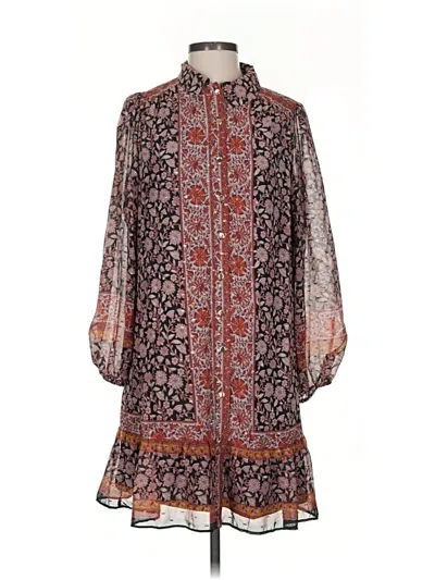 Pre-owned 1.state Casual Dress In Brown