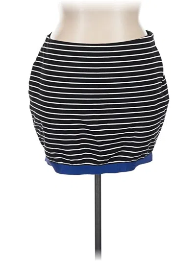 Pre-owned Ann Taylor Casual Skirt In Black