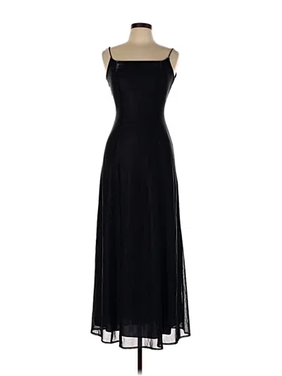 Pre-owned Betsy & Adam Cocktail Dress In Black