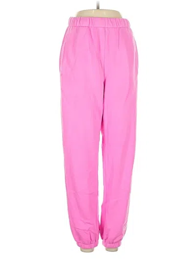 Pre-owned Gap Track Pants In Pink