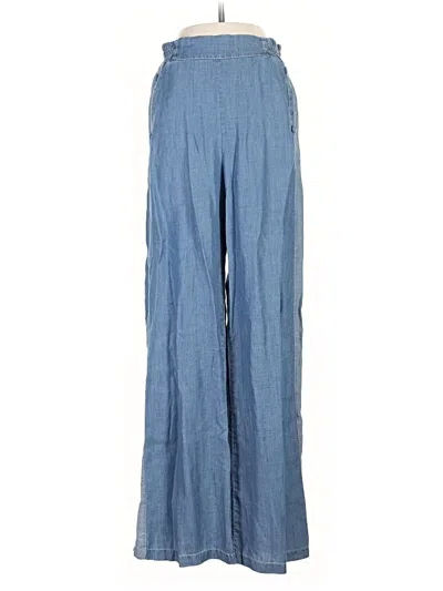 Pre-owned Assorted Brands Casual Pants In Blue